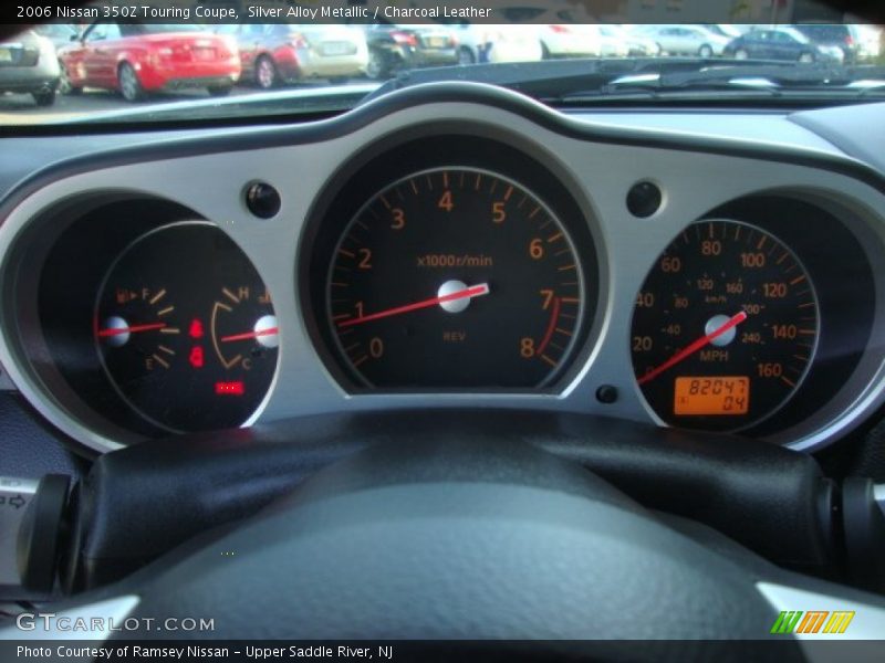 Silver Alloy Metallic / Charcoal Leather 2006 Nissan 350Z Touring Coupe
