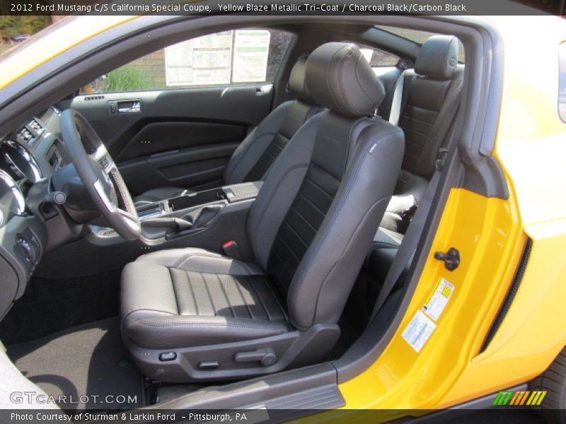  2012 Mustang C/S California Special Coupe Charcoal Black/Carbon Black Interior