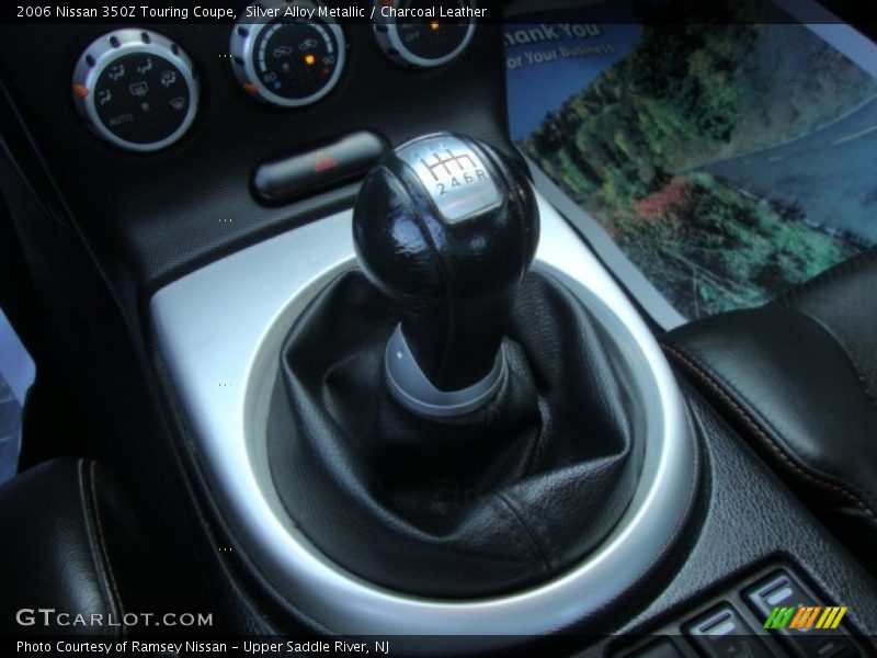 Silver Alloy Metallic / Charcoal Leather 2006 Nissan 350Z Touring Coupe