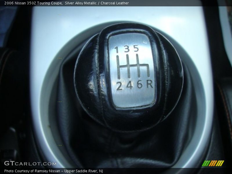 Silver Alloy Metallic / Charcoal Leather 2006 Nissan 350Z Touring Coupe