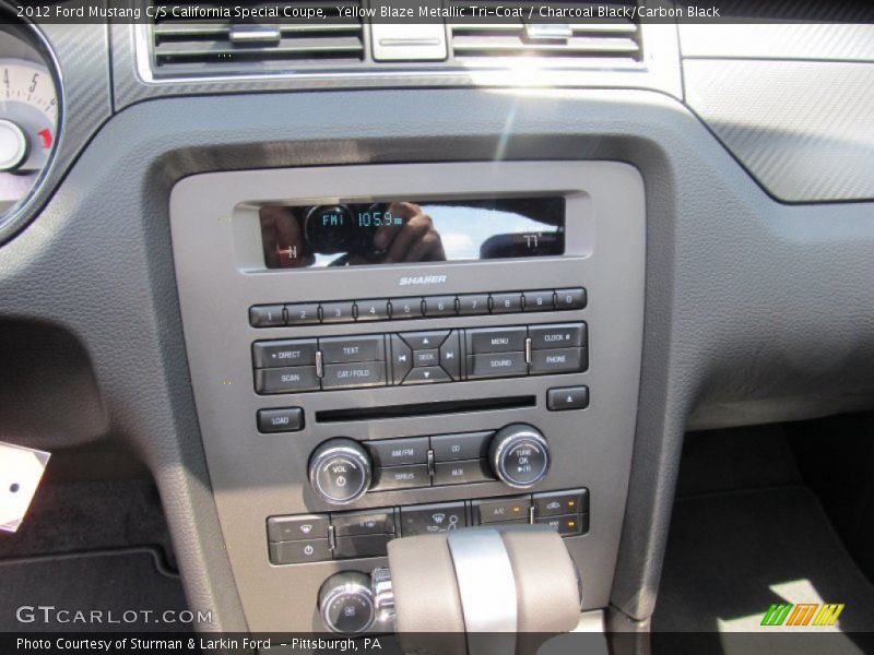 Audio System of 2012 Mustang C/S California Special Coupe