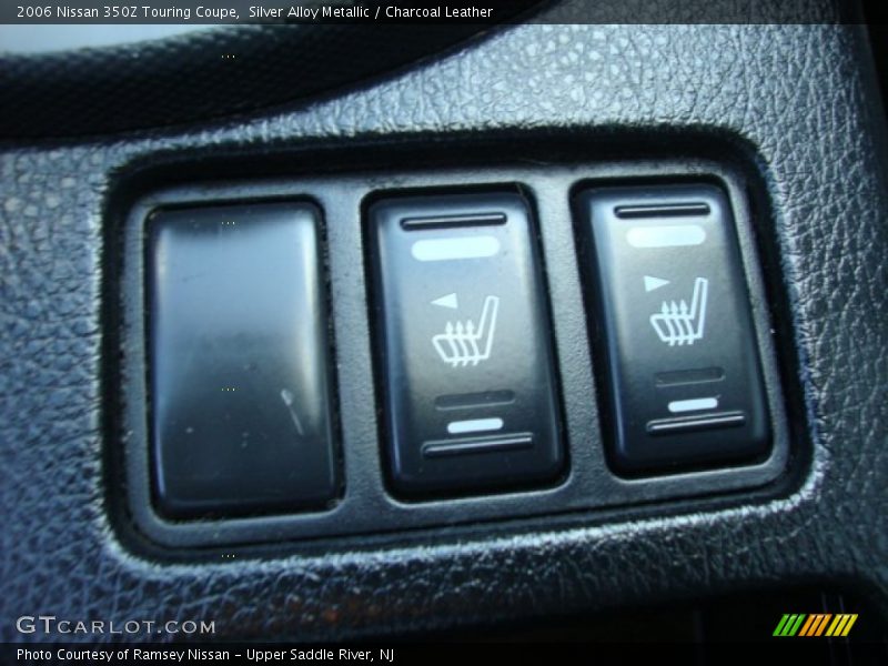Silver Alloy Metallic / Charcoal Leather 2006 Nissan 350Z Touring Coupe