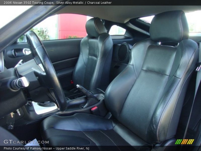 Silver Alloy Metallic / Charcoal Leather 2006 Nissan 350Z Touring Coupe