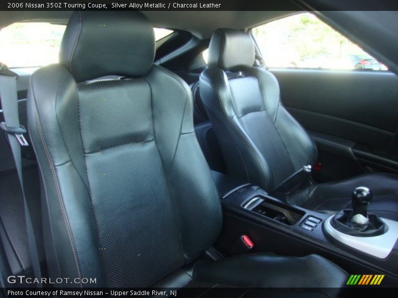 Silver Alloy Metallic / Charcoal Leather 2006 Nissan 350Z Touring Coupe