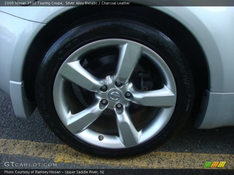 Silver Alloy Metallic / Charcoal Leather 2006 Nissan 350Z Touring Coupe