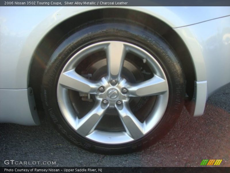 Silver Alloy Metallic / Charcoal Leather 2006 Nissan 350Z Touring Coupe