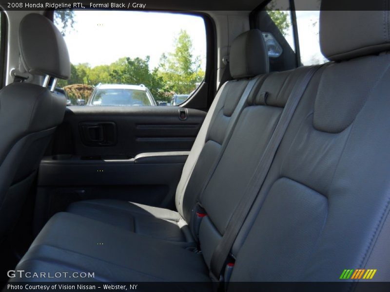 Formal Black / Gray 2008 Honda Ridgeline RTL