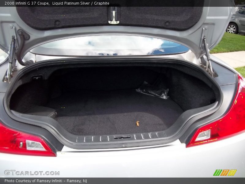 Liquid Platinum Silver / Graphite 2008 Infiniti G 37 Coupe