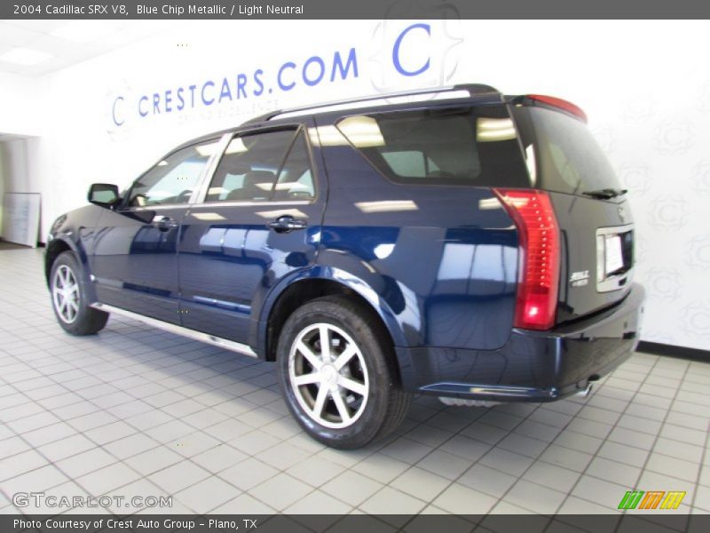 Blue Chip Metallic / Light Neutral 2004 Cadillac SRX V8