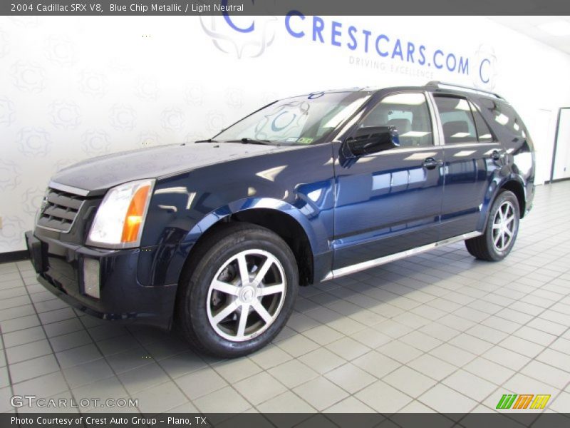 Blue Chip Metallic / Light Neutral 2004 Cadillac SRX V8