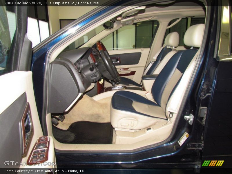Blue Chip Metallic / Light Neutral 2004 Cadillac SRX V8