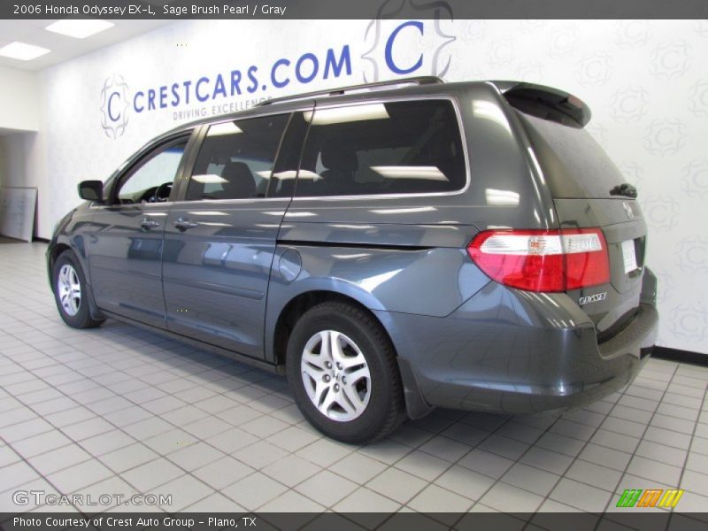 Sage Brush Pearl / Gray 2006 Honda Odyssey EX-L