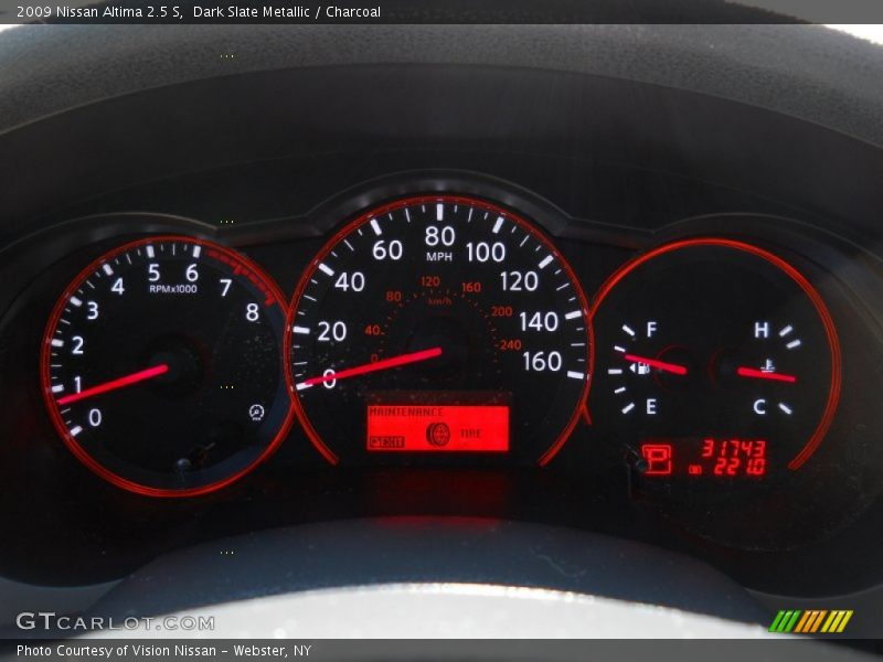 Dark Slate Metallic / Charcoal 2009 Nissan Altima 2.5 S