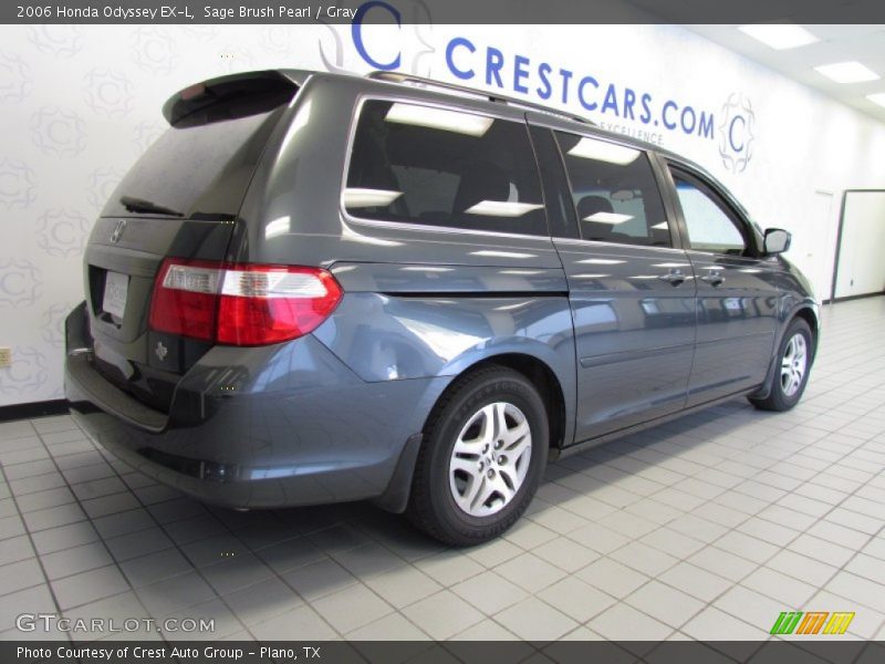 Sage Brush Pearl / Gray 2006 Honda Odyssey EX-L