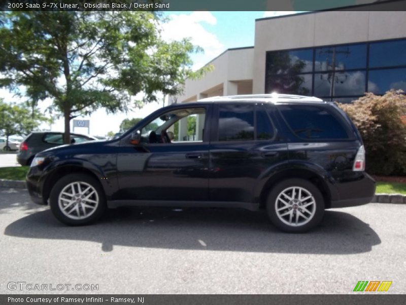 Obsidian Black / Desert Sand 2005 Saab 9-7X Linear