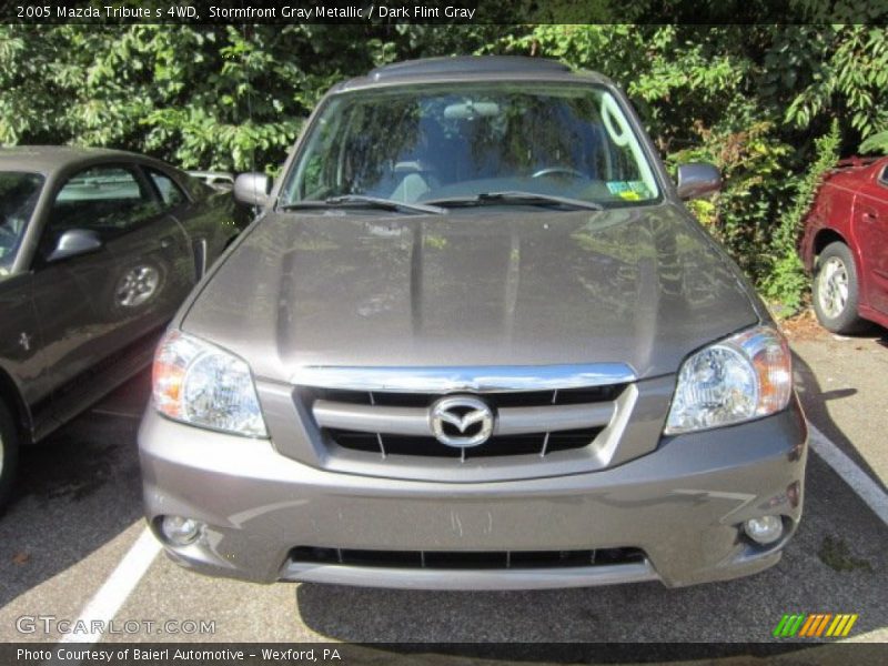 Stormfront Gray Metallic / Dark Flint Gray 2005 Mazda Tribute s 4WD