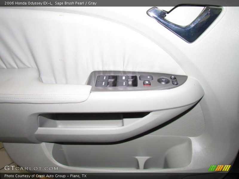 Sage Brush Pearl / Gray 2006 Honda Odyssey EX-L