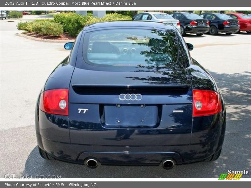 Moro Blue Pearl Effect / Denim Blue 2002 Audi TT 1.8T quattro Coupe