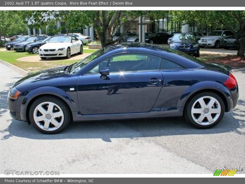 Moro Blue Pearl Effect / Denim Blue 2002 Audi TT 1.8T quattro Coupe