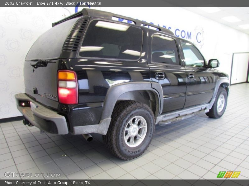 Black / Tan/Neutral 2003 Chevrolet Tahoe Z71 4x4