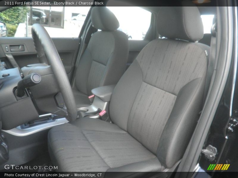 Ebony Black / Charcoal Black 2011 Ford Focus SE Sedan