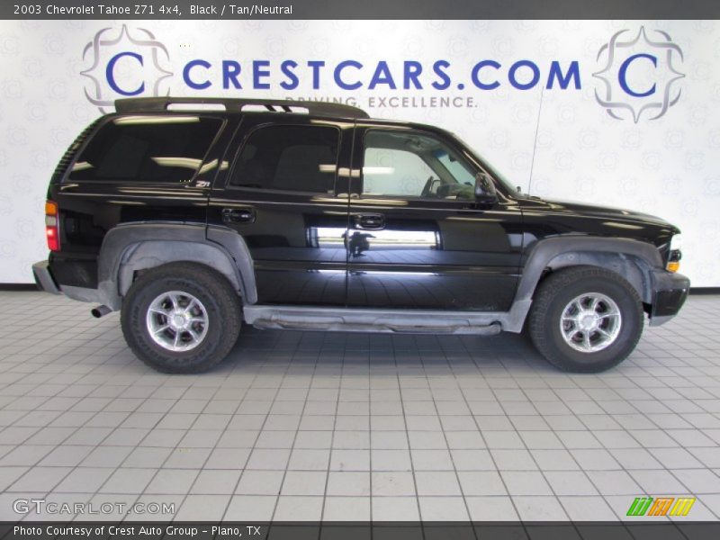 Black / Tan/Neutral 2003 Chevrolet Tahoe Z71 4x4