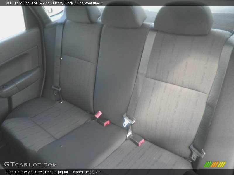 Ebony Black / Charcoal Black 2011 Ford Focus SE Sedan