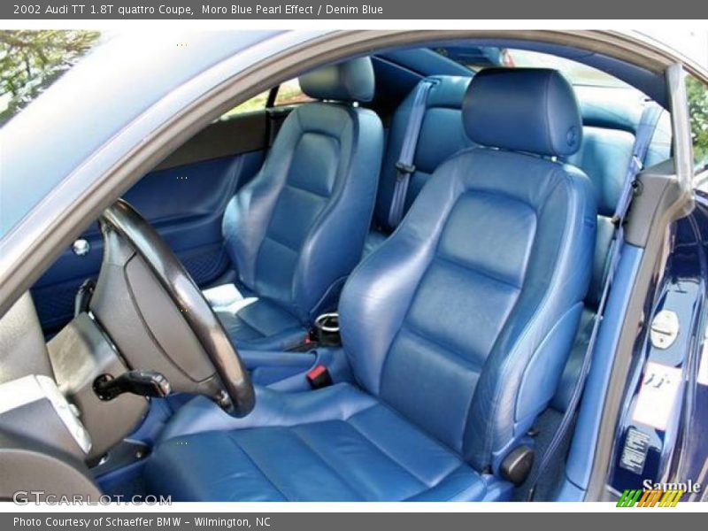 Moro Blue Pearl Effect / Denim Blue 2002 Audi TT 1.8T quattro Coupe