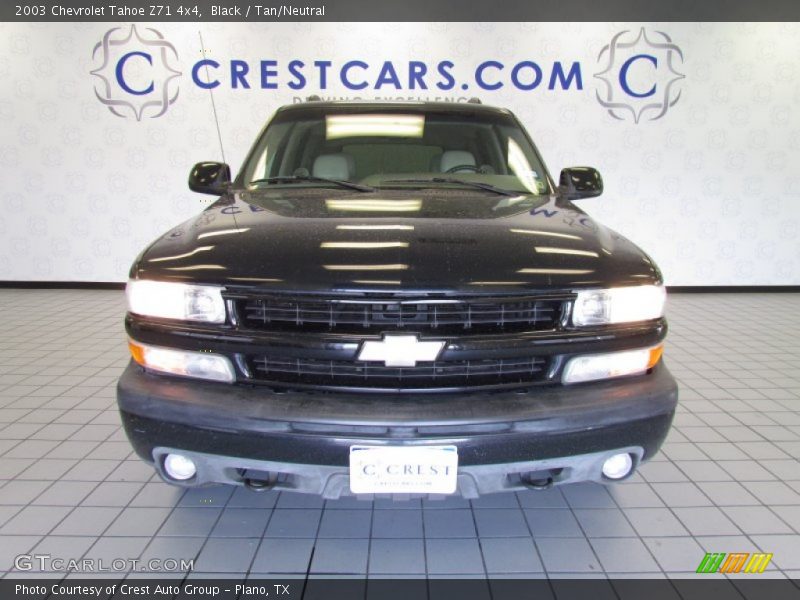 Black / Tan/Neutral 2003 Chevrolet Tahoe Z71 4x4