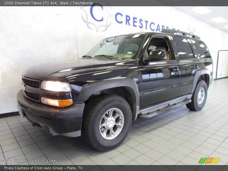 Black / Tan/Neutral 2003 Chevrolet Tahoe Z71 4x4