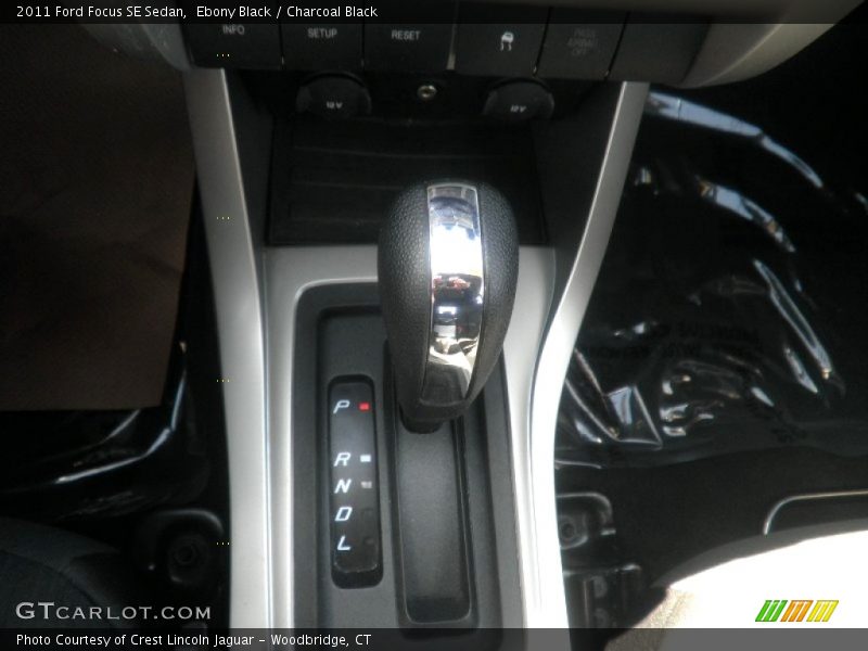 Ebony Black / Charcoal Black 2011 Ford Focus SE Sedan