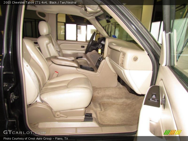 Black / Tan/Neutral 2003 Chevrolet Tahoe Z71 4x4