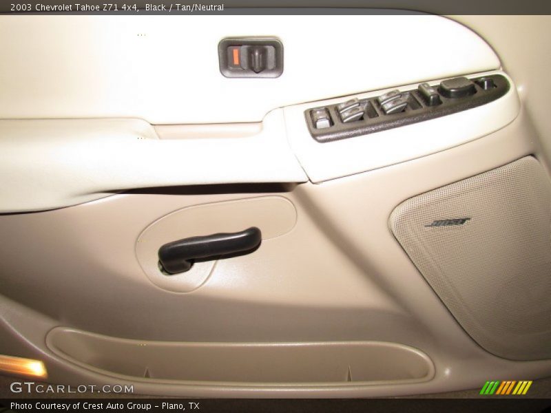 Black / Tan/Neutral 2003 Chevrolet Tahoe Z71 4x4