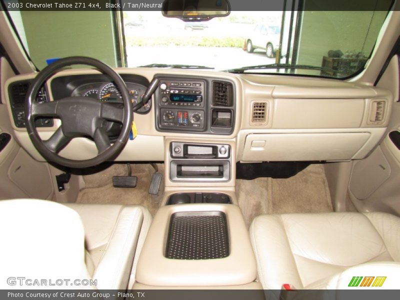 Black / Tan/Neutral 2003 Chevrolet Tahoe Z71 4x4