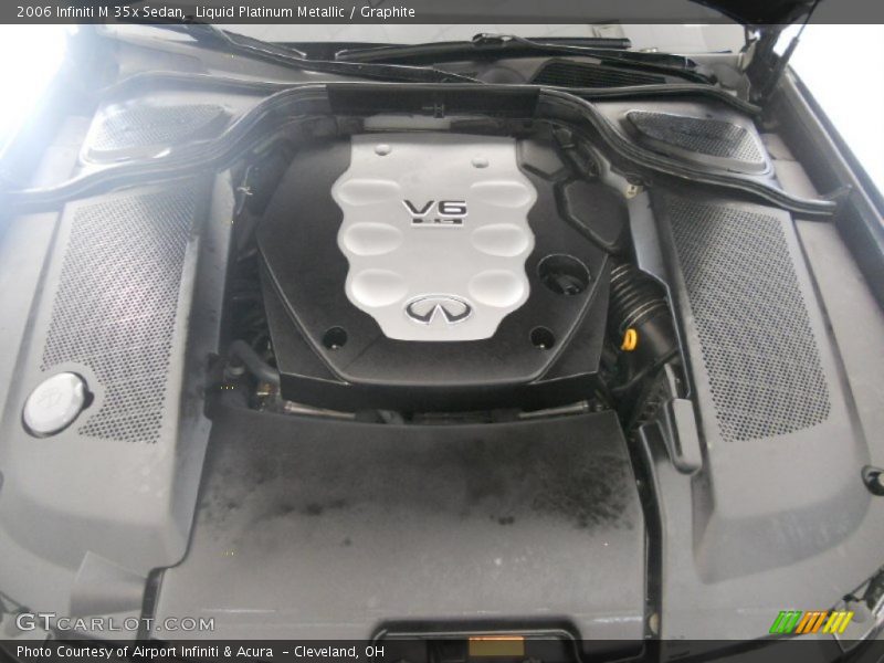Liquid Platinum Metallic / Graphite 2006 Infiniti M 35x Sedan