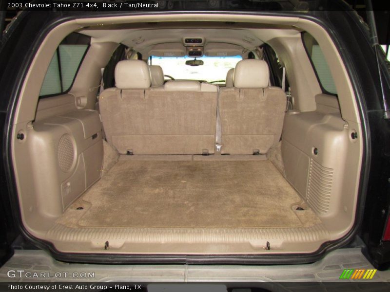 Black / Tan/Neutral 2003 Chevrolet Tahoe Z71 4x4