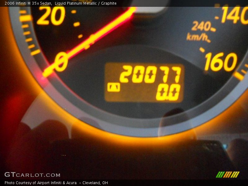 Liquid Platinum Metallic / Graphite 2006 Infiniti M 35x Sedan