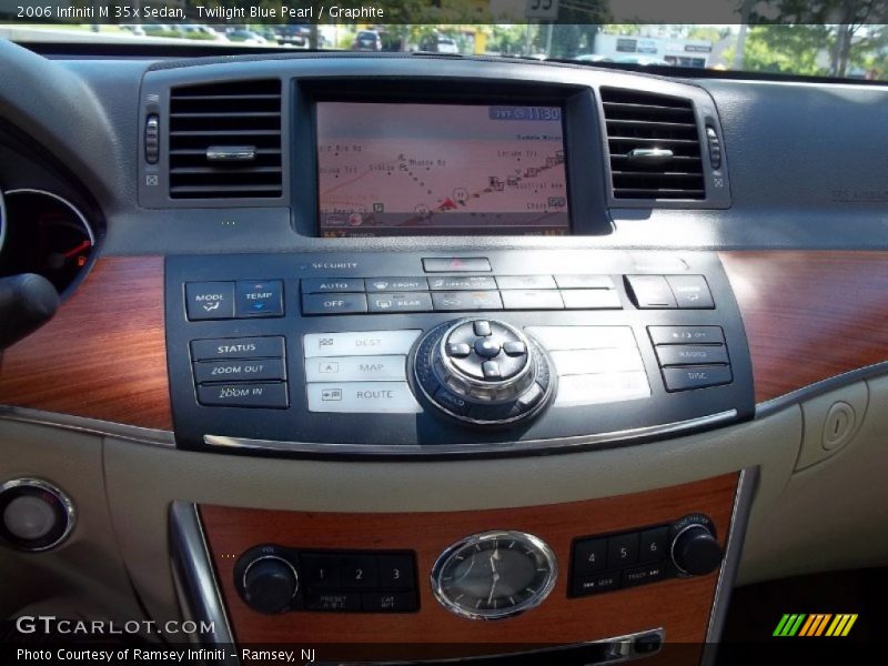 Twilight Blue Pearl / Graphite 2006 Infiniti M 35x Sedan