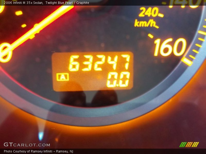 Twilight Blue Pearl / Graphite 2006 Infiniti M 35x Sedan