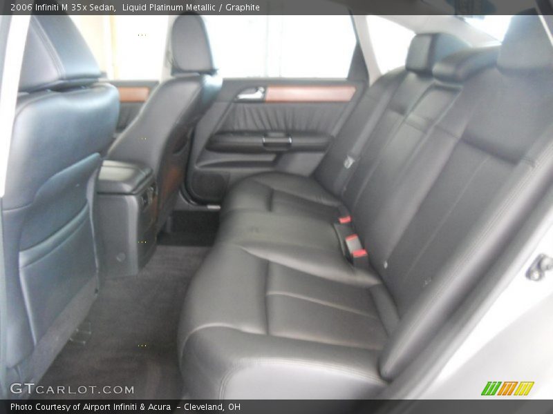 Liquid Platinum Metallic / Graphite 2006 Infiniti M 35x Sedan