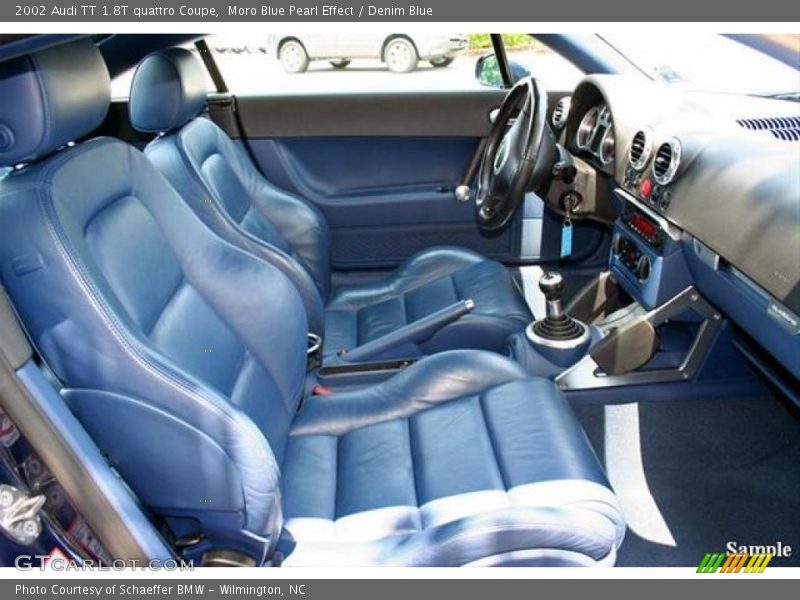 Moro Blue Pearl Effect / Denim Blue 2002 Audi TT 1.8T quattro Coupe
