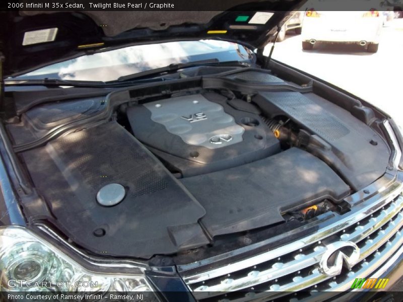 Twilight Blue Pearl / Graphite 2006 Infiniti M 35x Sedan