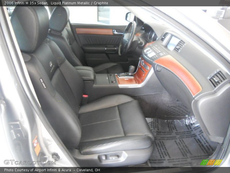 Liquid Platinum Metallic / Graphite 2006 Infiniti M 35x Sedan