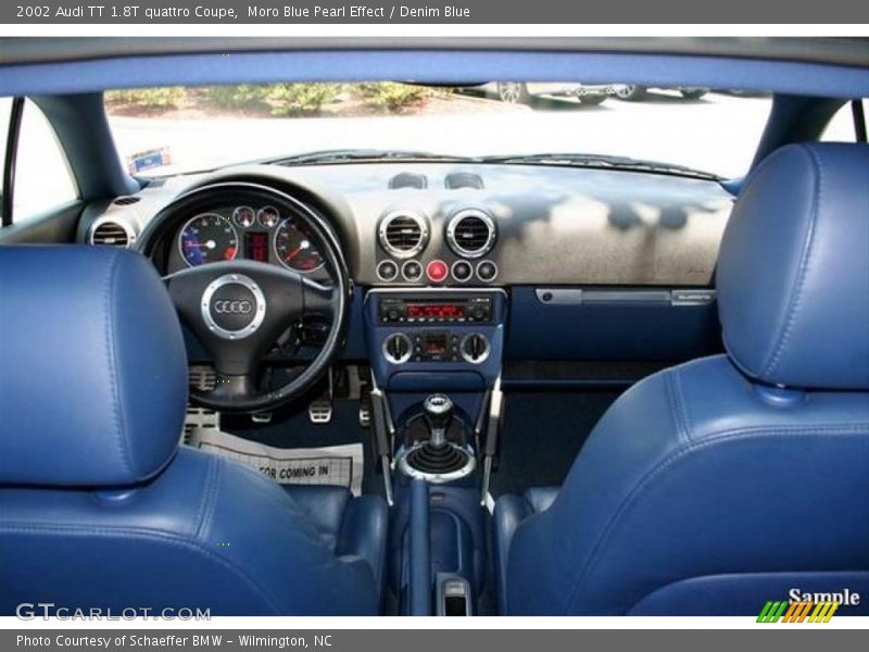 Moro Blue Pearl Effect / Denim Blue 2002 Audi TT 1.8T quattro Coupe