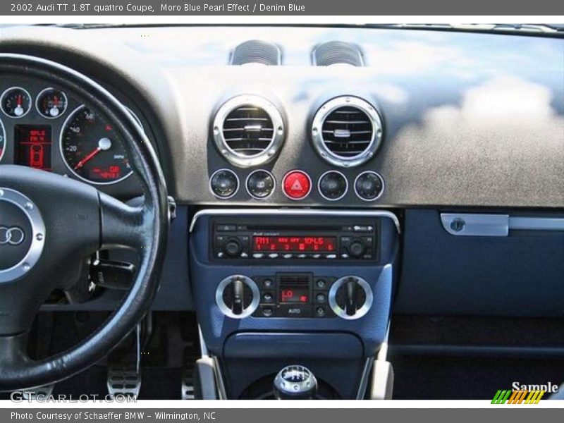 Moro Blue Pearl Effect / Denim Blue 2002 Audi TT 1.8T quattro Coupe