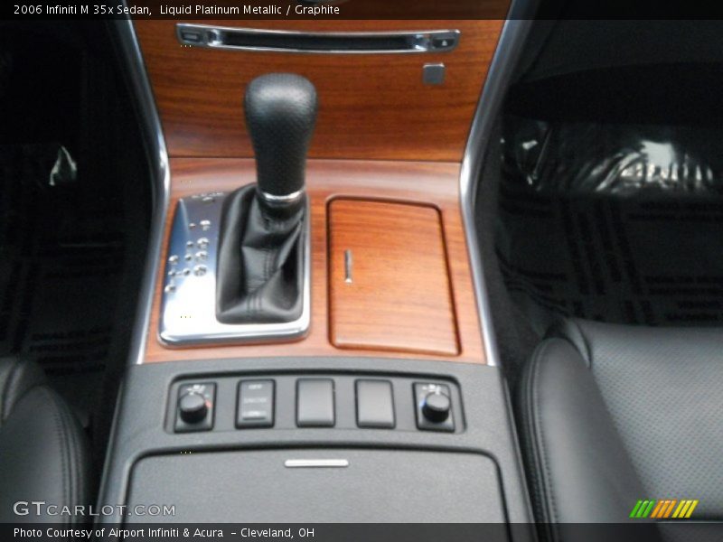 Liquid Platinum Metallic / Graphite 2006 Infiniti M 35x Sedan