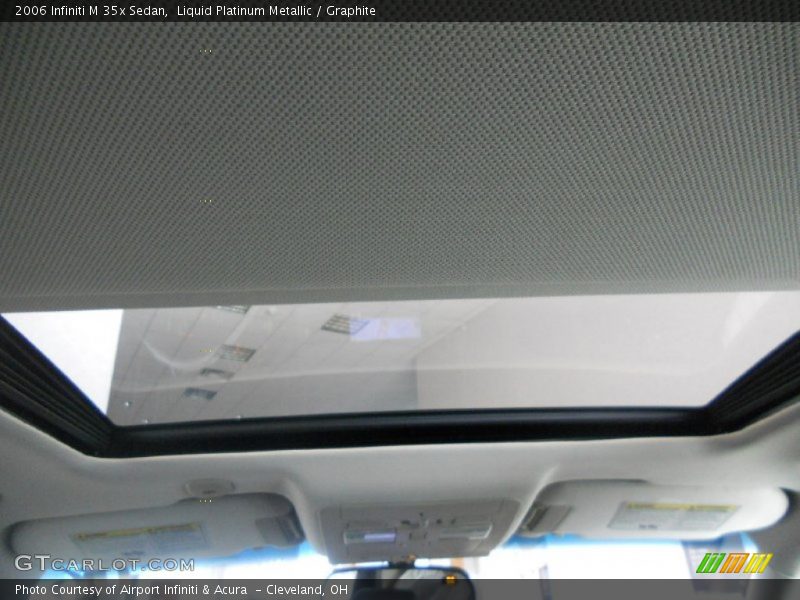 Liquid Platinum Metallic / Graphite 2006 Infiniti M 35x Sedan