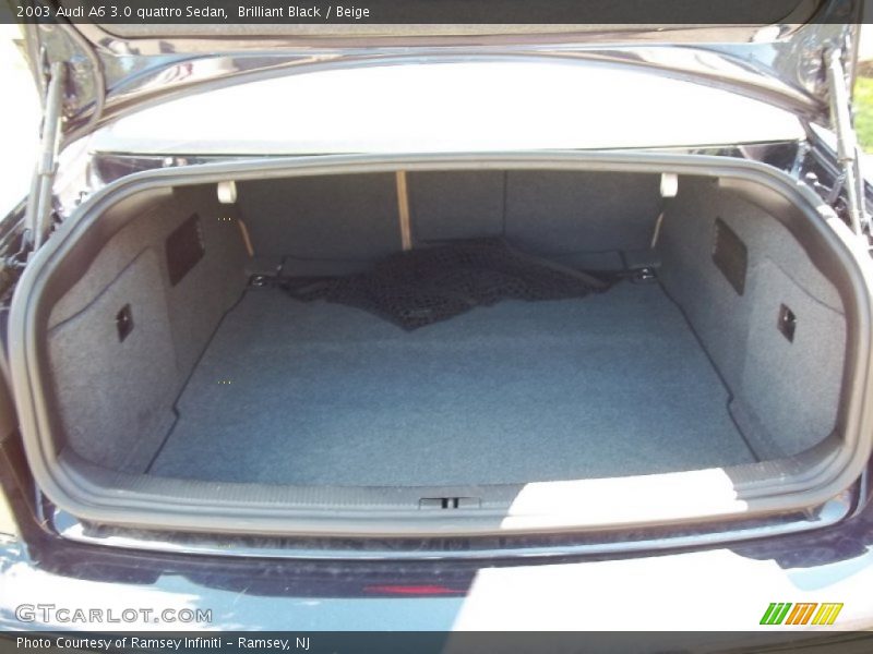 Brilliant Black / Beige 2003 Audi A6 3.0 quattro Sedan