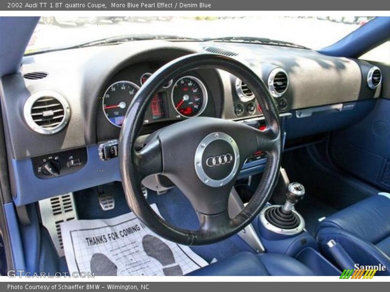 Moro Blue Pearl Effect / Denim Blue 2002 Audi TT 1.8T quattro Coupe