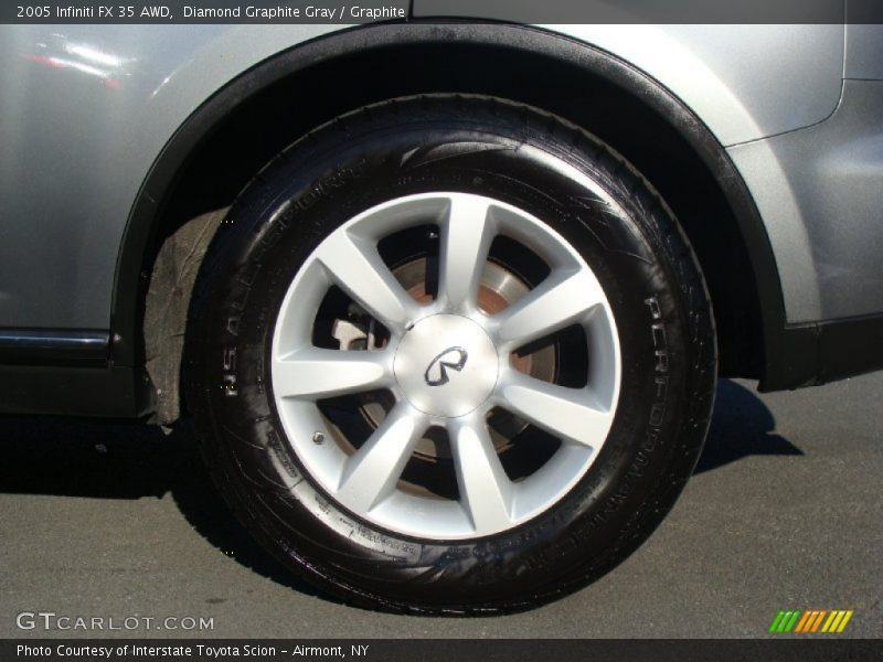 Diamond Graphite Gray / Graphite 2005 Infiniti FX 35 AWD